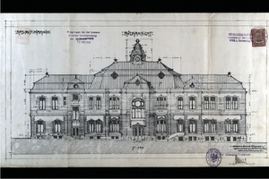 r. 1908 - stavební plán budovy radnice.jpg