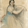 Johanka Dvořáková z Karviné - autor akvarelu Josef Mánes.jpg