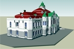 r. 2010 - společný projekt SOAK a OPF SLU v Opavě - 3D model budovy radnice (Bc. Marek Michnik)